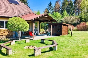 Chalupa bazén a sauna - Vysočina - hrad Lipnice