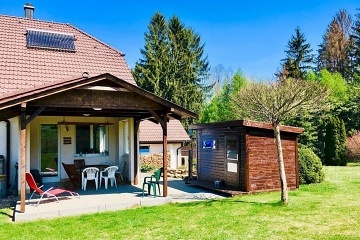 Chalupa bazén a sauna - Vysočina - hrad Lipnice