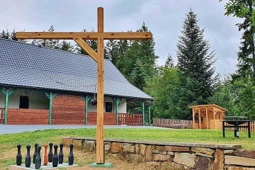 Chalupa baz�n a koupac� sud - Stezka Vala�ska