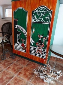 Chata s baz�nem - hrad Pecka - Valdov - �esk� r�j
