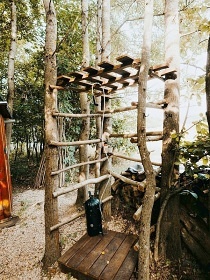 Glamping Teepee pro dva - hrad Kumburk - �esk� r�j