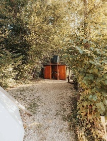 Glamping Teepee pro dva - hrad Kumburk - �esk� r�j
