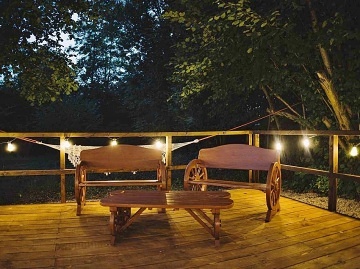 Glamping Teepee pro dva - hrad Kumburk - �esk� r�j