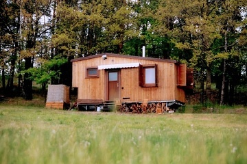 Glamping Kadovský viklan - maringotka Blatná