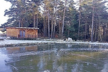 Glamping samota u rybn�ka - �esk� Kanada - Tel�
