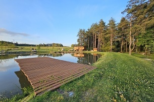 Glamping samota u rybn�ka - �esk� Kanada - Tel�