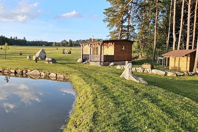 Glamping samota u rybníka - Česká Kanada - Telč