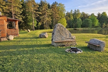 Glamping samota u rybn�ka - �esk� Kanada - Tel�