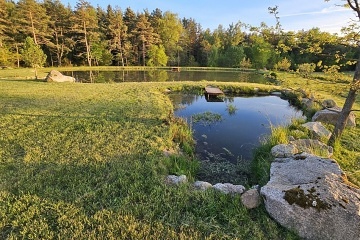 Glamping samota u rybn�ka - �esk� Kanada - Tel�