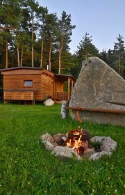 Glamping samota u rybn�ka - �esk� Kanada - Tel�