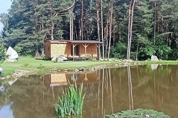 Glamping samota u rybn�ka - �esk� Kanada - Tel�