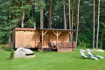Glamping samota u rybn�ka - �esk� Kanada - Tel�