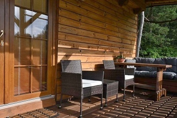 Glamping samota u rybn�ka - hrad Land�tejn - Tel�