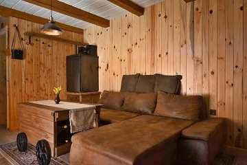 Glamping samota u rybn�ka - hrad Land�tejn - Tel�