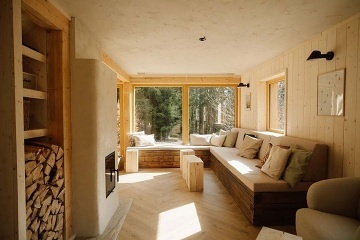Chata a sauna - Samota u lesa - Term�ly Losiny