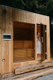 Chata a sauna - Samota u lesa - Term�ly Losiny