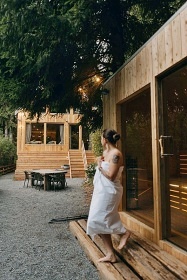 Chata a sauna - Samota u lesa - Term�ly Losiny