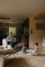 Chata a sauna - Samota u lesa - Term�ly Losiny