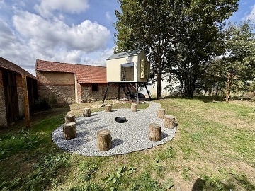 Glamping v korun� stromu - hrad Orl�k - Vyso�ina