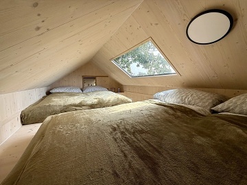 Glamping v korun� stromu - hrad Orl�k - Vyso�ina