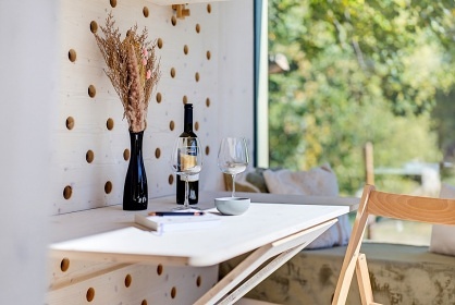 Glamping v korun� stromu - hrad Orl�k - Vyso�ina