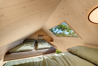 Glamping v korun� stromu - hrad Orl�k - Vyso�ina