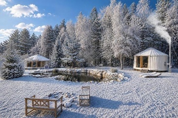Glamping sauna a koup�n� - Zvi�ina - Podkrkono��