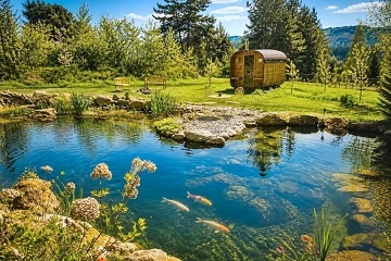 Glamping sauna a koup�n� - Zvi�ina - Podkrkono��