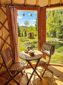 Glamping sauna a koup�n� - Zvi�ina - Podkrkono��