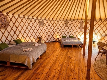Glamping sauna a koupac� jez�rko - Zvi�ina - Pecka