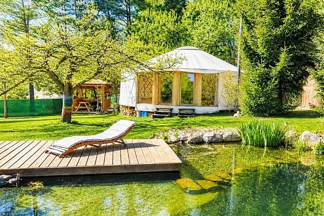 Glamping sauna a koup�n� - Zvi�ina - Podkrkono��