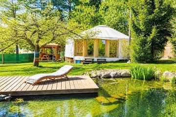 Glamping sauna a koup�n� - Zvi�ina - Podkrkono��