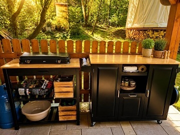 Glamping sauna a koup�n� - Zvi�ina - Podkrkono��