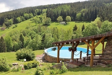 Roubenka wellness a baz�n - Herl�kovice - Krkono�e