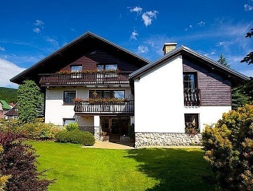 Chata s bazénem - Vyhlídky na Strážníku - Krkonoše