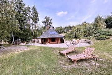 Srub u rybn�ka - glamping - CHKO K�ivokl�tsko