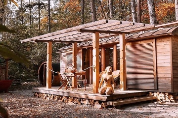 Wellness glamping u lesa - Sázava - Střední Čechy