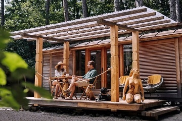 Wellness glamping u lesa - Sázava - Střední Čechy