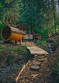 Wellness glamping - cyklostezka Be�va - Beskydy