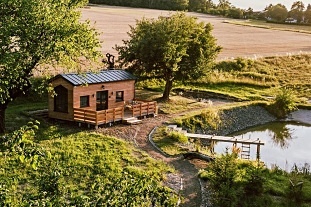 Glamping a koupací jezírko - Vodňany - jižní Čechy