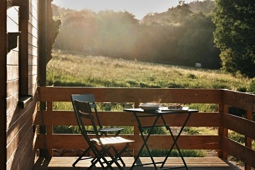 Glamping a koupac� jez�rko - Vod�any - ji�n� �echy