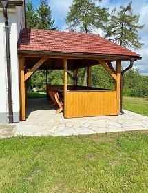 Chalupa �esk� Kanada - hrad Land�tejn - ji�n� �echy