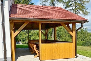 Chalupa �esk� Kanada - hrad Land�tejn - ji�n� �echy