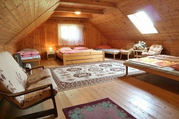 Chalupa baz�n a sauna - Hrad K�men - Vyso�ina