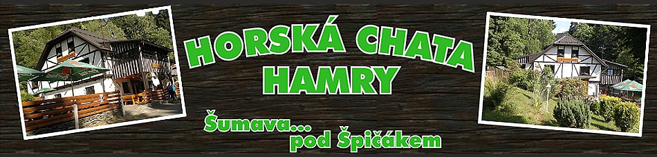 Horsk chata - Hamry - ern jezero - pik