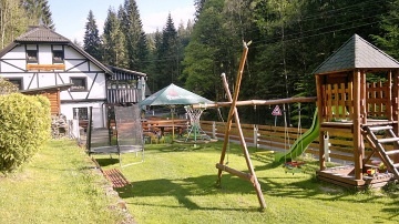 Horsk� chata pod �pi��kem - �ern� jezero - �umava
