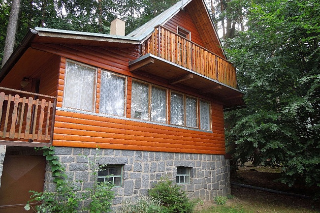 Chata Seč - přehrada Seč - Železné hory