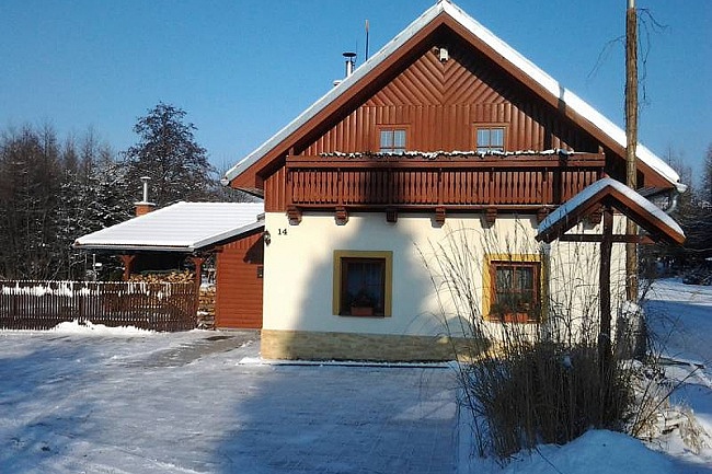 Chalupa s bazénem - Bačetín - Šerlišský Mlýn