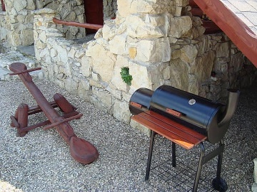 Srub v zahradě - Velenov - Drahanská vrchovina
