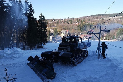 Penzion s venkovnm baznem - Krun hory